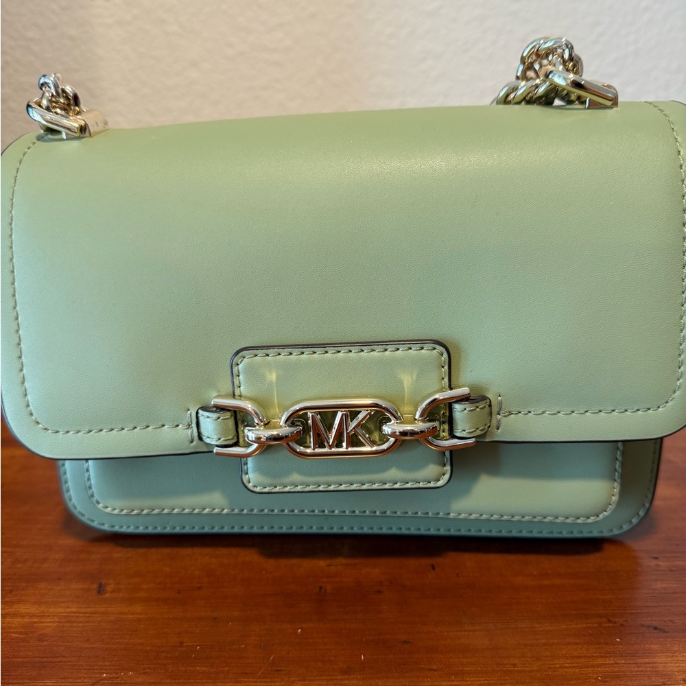 Michael Kors Mint Green Crossbody Bag